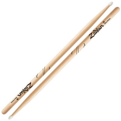ZILDJIAN LAZLZ7AN Hickory Series SUPER 7A NYLON NATURAL DRUMSTICK ドラムスティック