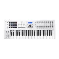 ARTURIA KeyLab 49 MKII White Analog Lab/Ableton Live/Piano V 同梱 ハイブリッドシンセサイザー MIDIキーボード 49鍵盤