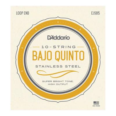 D’Addario EJS85 Bajo Quinto Stainless Steel set strings バホキント弦 10弦セット