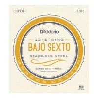 D’Addario EJS86 Bajo Sexto Stainless Steel set strings バホセクスト弦 12弦セット