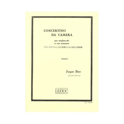 イベール アルト・サクソフォンと11の楽器のための室内小協奏曲 ルデュック社ライセンス版 ヤマハミュージックメディア