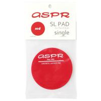 ASPR（アサプラ） SL-PAD single red シングルペダル用 バスドラムインパクトパッド 赤