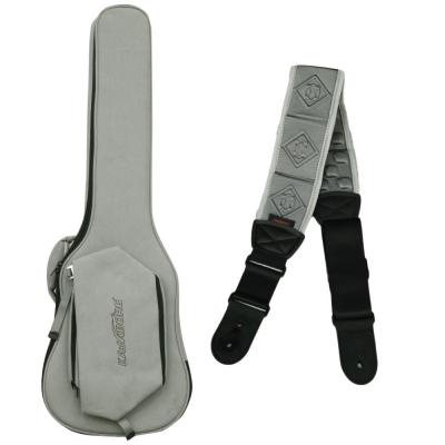 Kavaborg Fashion Guitar and Bass Bag for Bass + Functional Guitar Strap RDS-80 Gray ベース用ケース&ストラップセット