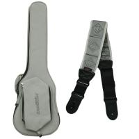 Kavaborg Fashion Guitar and Bass Bag for Bass + Functional Guitar Strap RDS-80 Gray ベース用ケース＆ストラップセット