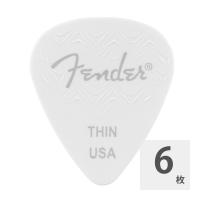 Fender 351 Shape Wavelength Celluloid Picks White ピック 6枚入り