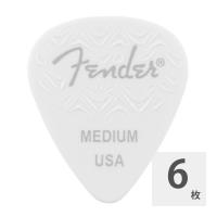 Fender 351 Shape Wavelength Celluloid Picks White ピック 6枚入り