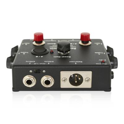 Fire-Eye Red-Eye Twin Instrument Preamplifier 2chプリアンプ DI エフェクター 底面画像