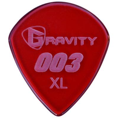 GRAVITY GUITAR PICKS G003XP 003 XL 1.5mm Red ピック