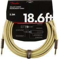 Fender Deluxe Series Instrument Cables SS 18.6’ Tweed ギターケーブル