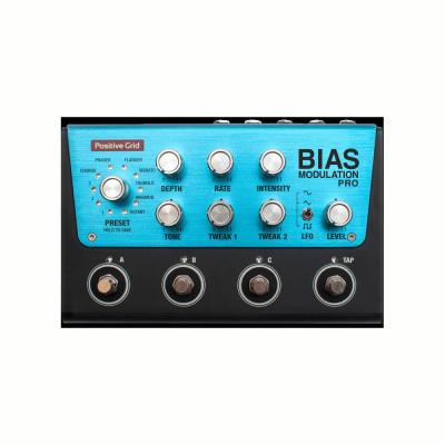 Positive Grid BIAS MODULATION Tone Match Modulation Pedal 4 Button ギターエフェクター