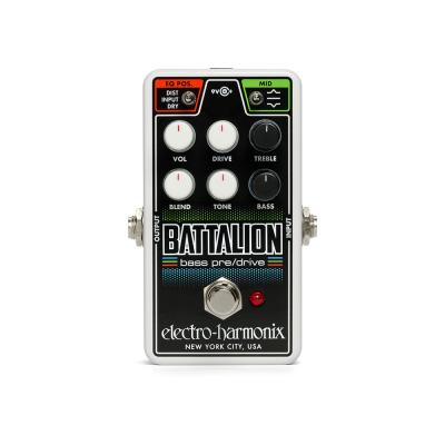 ELECTRO-HARMONIX Nano Battalion Bass Preamp & Overdrive ベースエフェクター