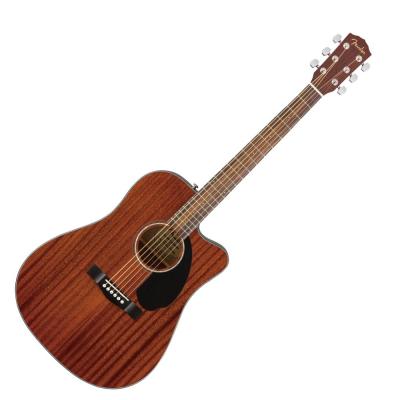Fender CD-60SCE Dreadnought All-Mah WN エレクトリックアコースティックギター