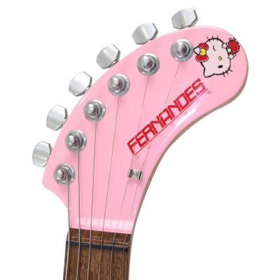 FERNANDES ZO-3 HK ハローキティー スピーカー内蔵 ミニギター 詳細画像