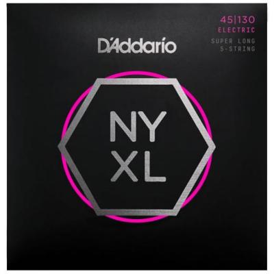 D'Addario NYXL45130SL Super Long Scale 5-String 5弦エレキベース弦