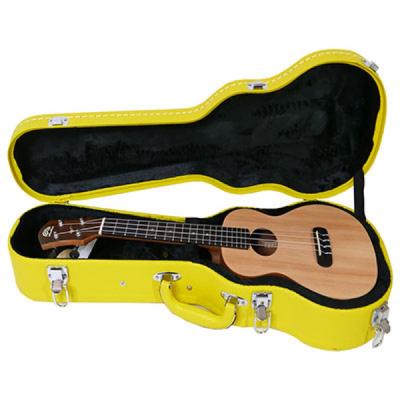 ORCAS UC-120C Yellow コンサートウクレレ用 ハードケース 詳細画像