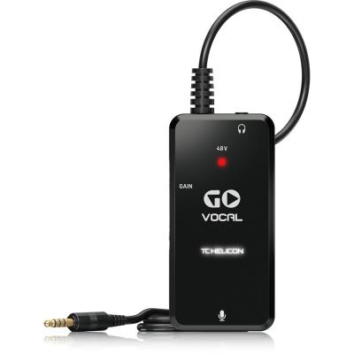 TC-HELICON GO VOCAL モバイルデバイス用高品質マイクプリアンプ