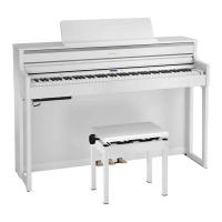 ROLAND HP704-WHS 電子ピアノ 高低自在椅子付き ホワイト【組立設置無料サービス中】
