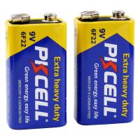 PKCELL BATTERY 6F22-2B 9Vマンガン電池 2個パック