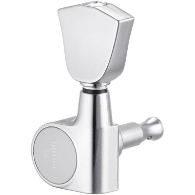 SCUD 05192C-BR 1弦側 ロトマチックタイプ キーストーンノブ クローム バルク ペグ