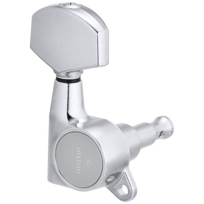 SCUD 07202C-BL 6弦側 シャーラータイプ クローム バルク ペグ