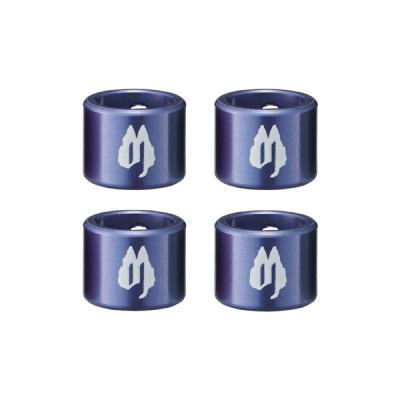 Free The Tone SLC-4AS-NV-4P CU-416用ソルダーレスプラグ用アルミキャップ Sプラグ用 ネイビー 4個入り