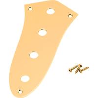 Fender Jazz Bass Control Plate 4-Hole Gold コントロールプレート
