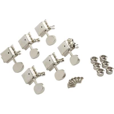 Fender Vintage-Style Strat/Tele Tuners Nickel 6 ギター用ペグ