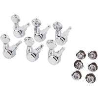 Fender Locking Tuners with Vintage-Style Buttons， Polished Chrome ギターペグ