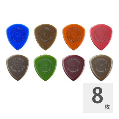 JIM DUNLOP PVP114 FLOW VARIETY 8枚入り ギターピック