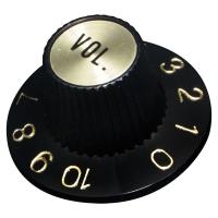 SCUD KG-260VI ブラック ゴールドキャップ インチサイズ コントロールノブ