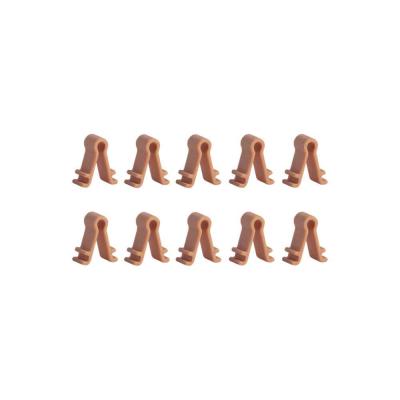 SHURE RPM40SO/T ラべリア/ヘッドセットマイクロホン用 交換パーツ クリップ用台座 10個セット