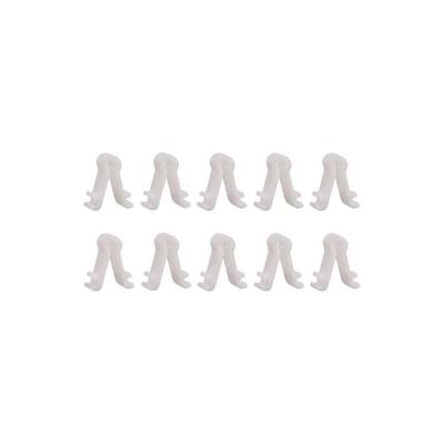 SHURE RPM40SO/W ラべリア/ヘッドセットマイクロホン用 交換パーツ クリップ用台座 10個セット