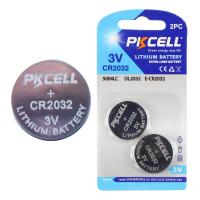 PKCELL BATTERY CR2032-2B 3.0V リチウム ボタン電池CR2032 2個パック