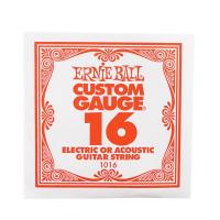 ERNIE BALL 1016 PLAIN STEEL 016 ギター用バラ弦