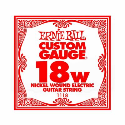ERNIE BALL 1118 NICKEL WOUND 018 ギター用バラ弦