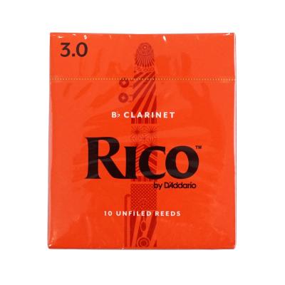 D’Addario Woodwinds/RICO RCA1030 リコ B♭クラリネット リード 3 10枚入