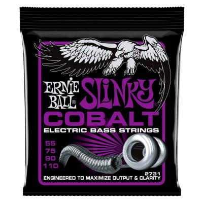 ERNIE BALL 2731 Power Slinky Cobalt 55-110 Gauge エレキベース弦
