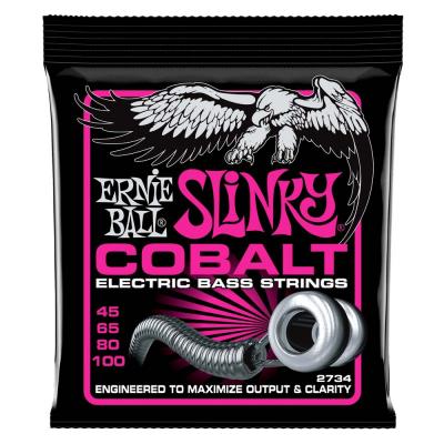 ERNIE BALL 2734 Super Slinky Cobalt 45-100 Gauge エレキベース弦