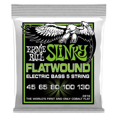 ERNIE BALL 2816 Regular Slinky 5-String Flatwound 45-130 Gauge 5弦エレキベース弦