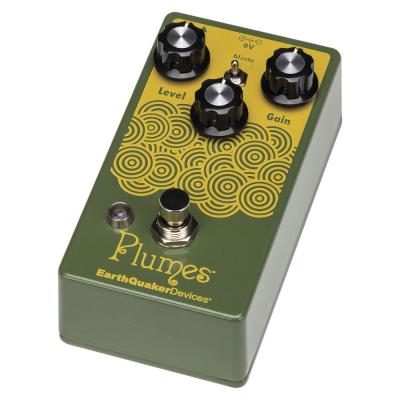 EarthQuaker Devices アースクエイカーデバイセス EQD Plumes ギターエフェクター オーバードライブ 全体像