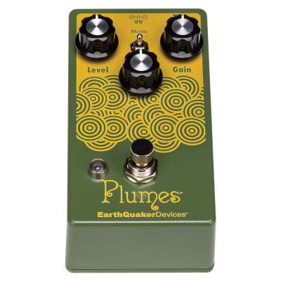 EarthQuaker Devices アースクエイカーデバイセス EQD Plumes ギターエフェクター オーバードライブ 全体像