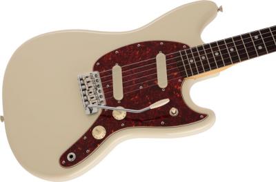 Fender CHAR MUSTANG Rosewood Fingerboard Olympic White ムスタング エレキギター