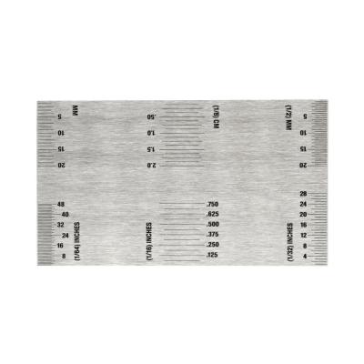 JIM DUNLOP DGT04 STRING ACTION GAUGE 弦高調整用ゲージ 定規 裏面