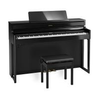 ROLAND HP704-PES 電子ピアノ 高低自在椅子付き ブラック