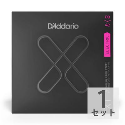 D'Addario XTE0942 XT Nickel Super Light コーティングエレキギター弦 09-42