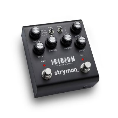 Strymon IRIDIUM AMP ＆ IR CAB エミュレーター 斜めアングル画像