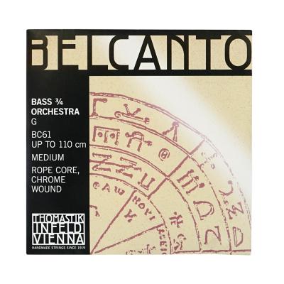 Thomastik Belcanto BC61 Bass G Medium ベルカント コントラバス 3/4 G線 バラ弦