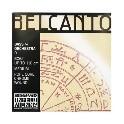 Thomastik Belcanto BC62 Bass D Medium ベルカント コントラバス 3/4 D線 バラ弦