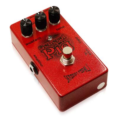 Skreddy Pedals General Pig ファズ ギターエフェクター フットスイッチ側サイドからのアングル