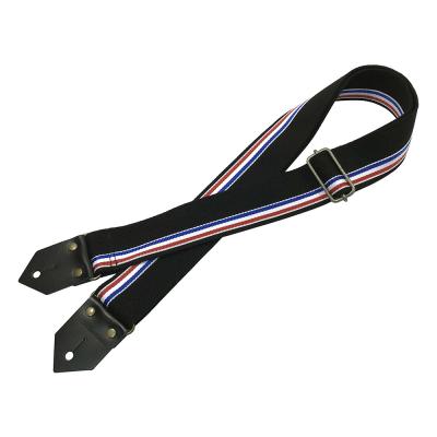 Spice Note ES-C5031TF/BLK TRICOLORE ブラック ギターストラップ